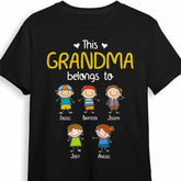 Personalized This Grandma Belongs To Shirt - Hoodie - Sweatshirt SB74 30O34