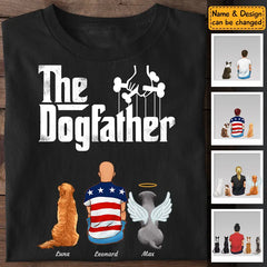The Dog Father - Personalized T-Shirt- 4th July TS-PT3190