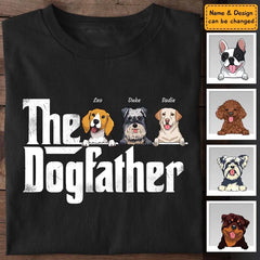 The Dog Father - Personalized T-Shirt  TS-PT3197