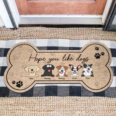 WIPE YOU PAWS - PERSONALIZED CUSTOM SHAPE DOORMAT