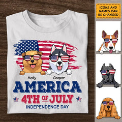 Independence Day - Personalized T-Shirt - 4th July TS - PT3848