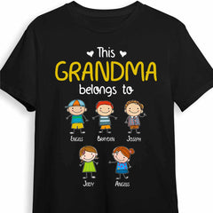 Personalized This Grandma Belongs To Shirt - Hoodie - Sweatshirt SB74 30O34